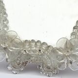 Murano glass table mirror