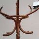 Antique parrot coat rack signed THONET
