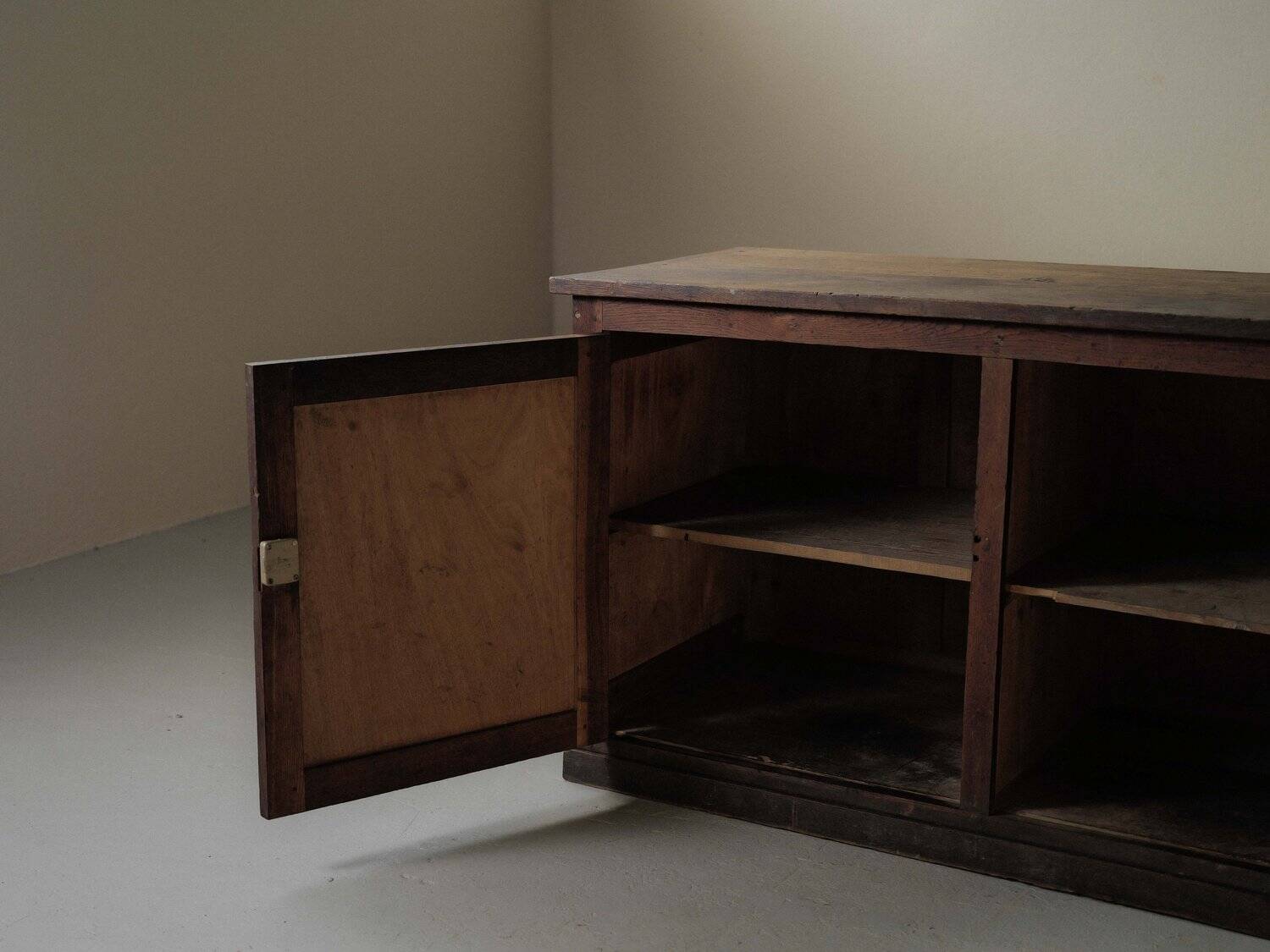 Oak craft furniture, France, circa 1950