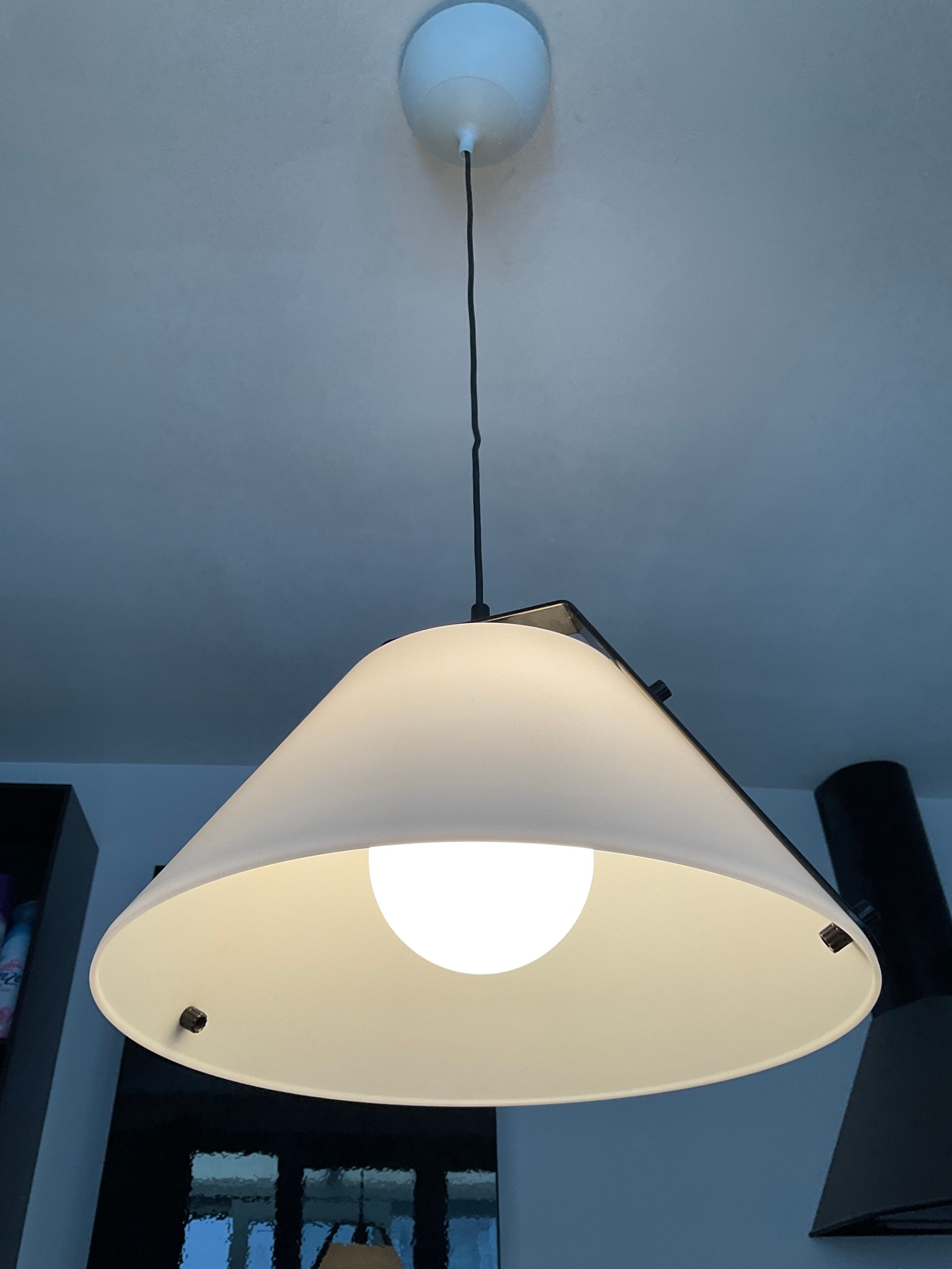 Vintage pendant lamp by metalarte 70s-80s