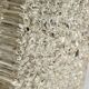 Limburg Glashütte wall lamp textured molded glass Germany 1960s