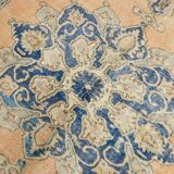 Large Blue Persian Area Rug, 206x294Cm