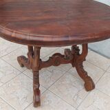 Napoleon III walnut gueridon table
