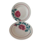 2 rare Sarreguemines Hossegor dishes