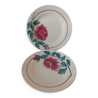 2 rare Sarreguemines Hossegor dishes