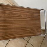 Vintage rolling serving table