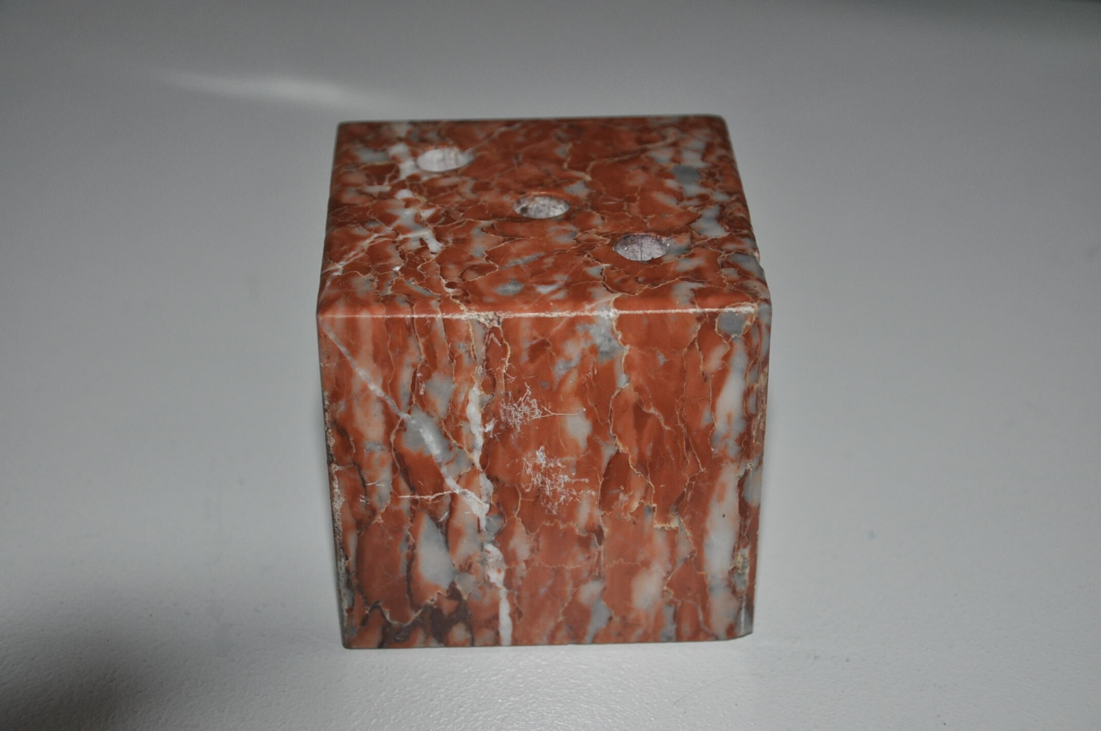 Paper press holder marble pencils