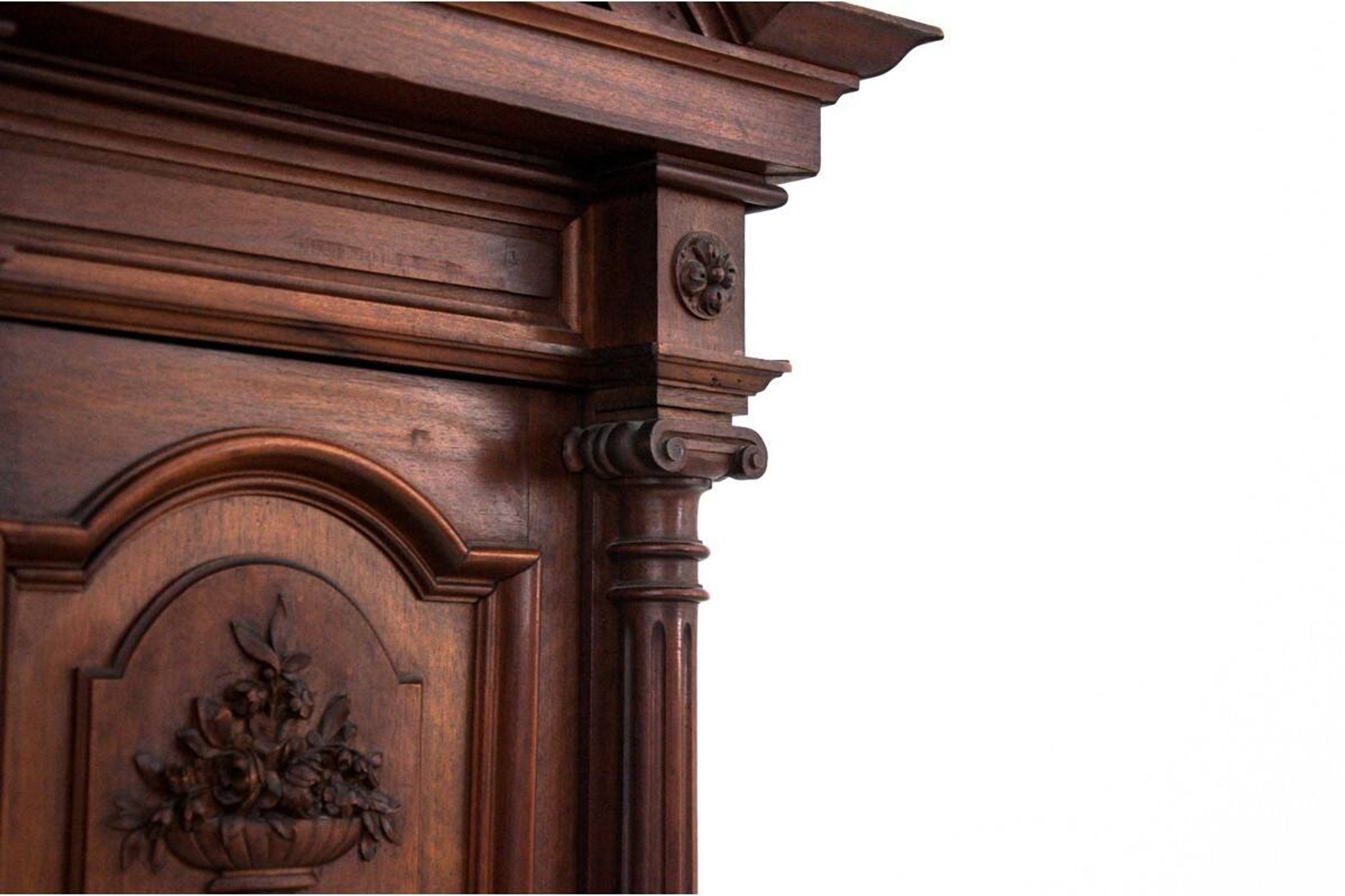 Copy of antique chest of drawers, western europe, circa 1880.