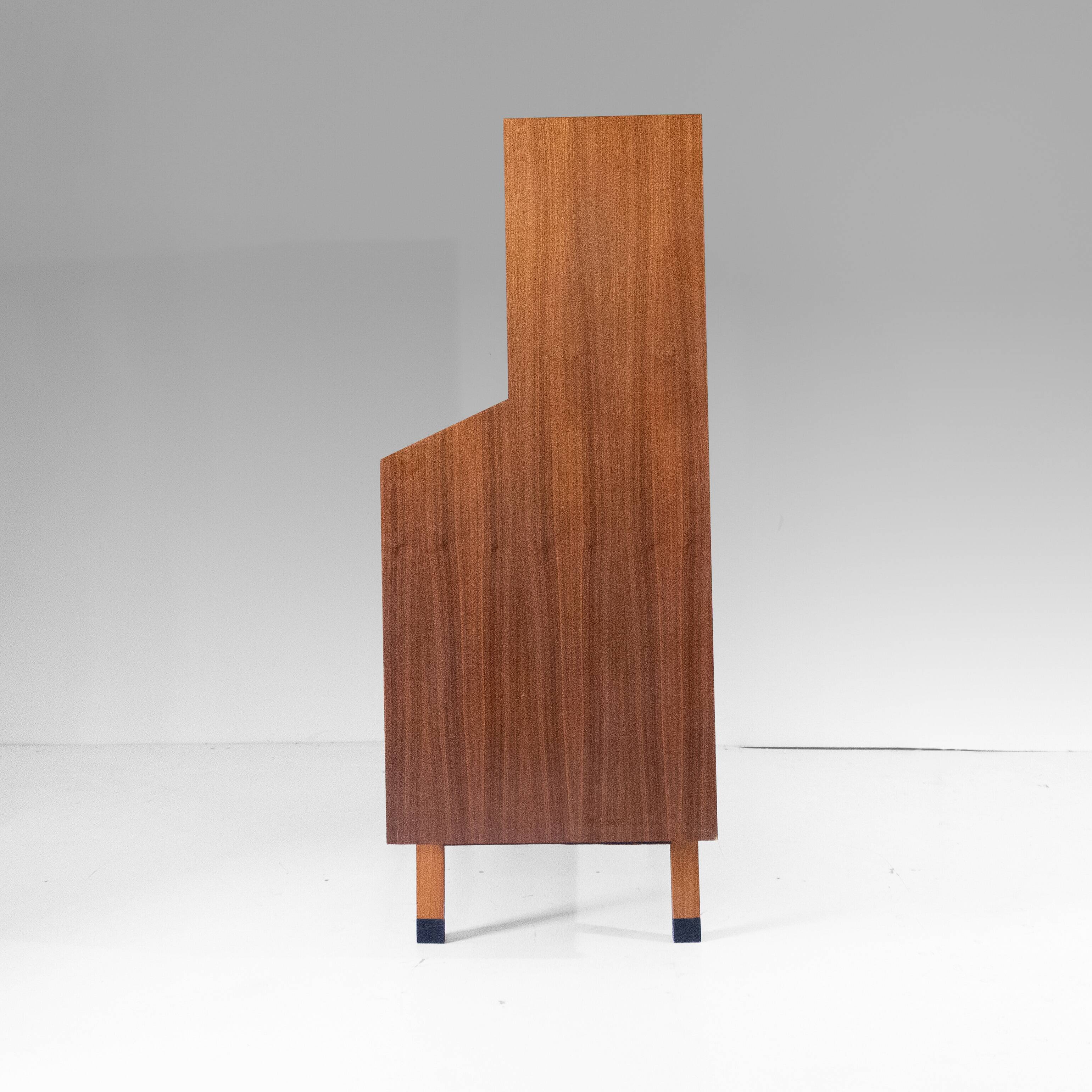 Mid Century Modern Italian Wood Cabinet, George Coslin for 3V Arredamenti P