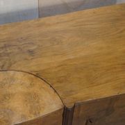 Buffet Art déco en noyer burr avec tiroirs et bar