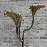 Standing Italian Calla lily floor lamp