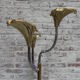 Standing Italian Calla lily floor lamp
