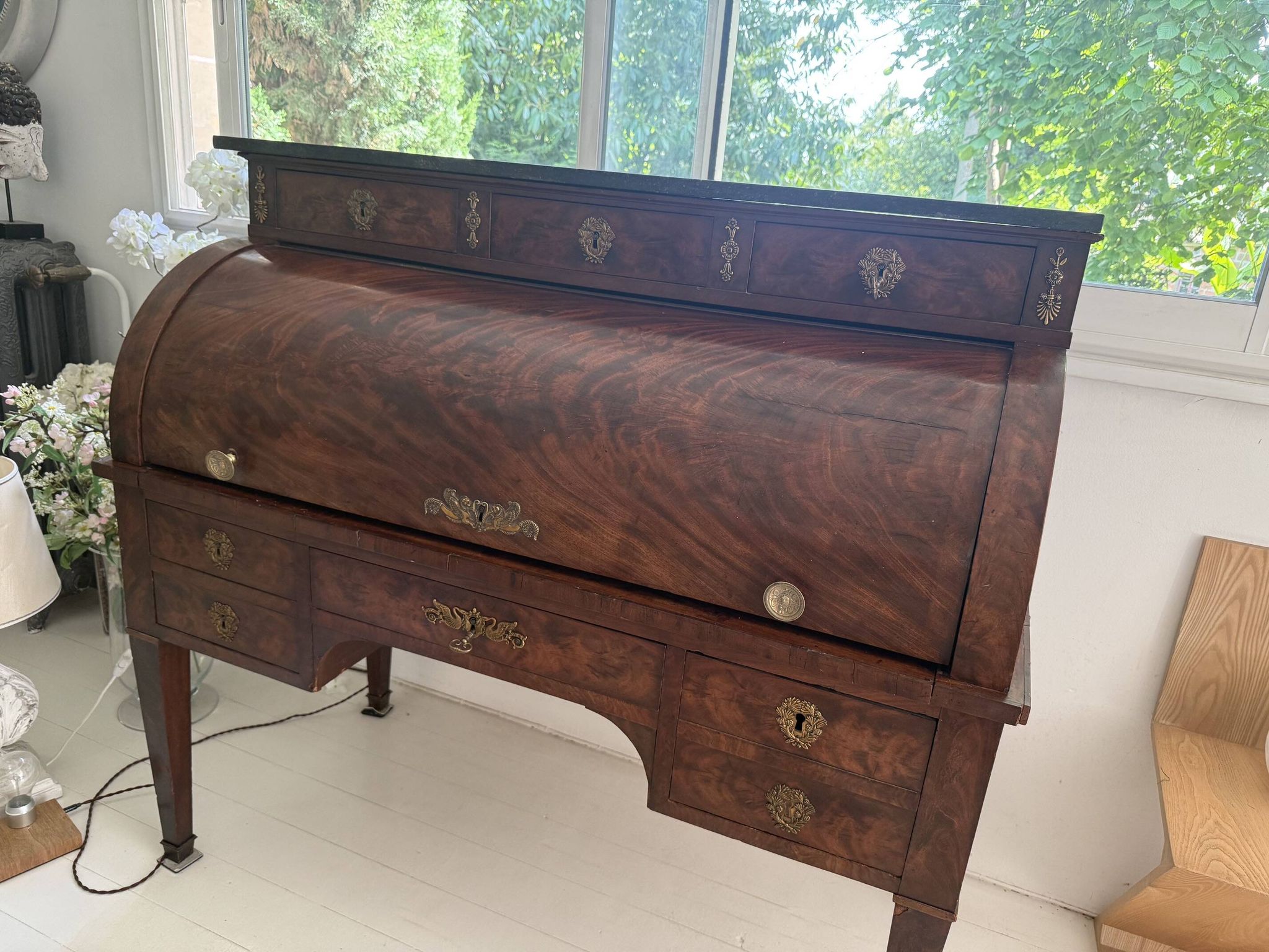 Louis XVI cylinder desk