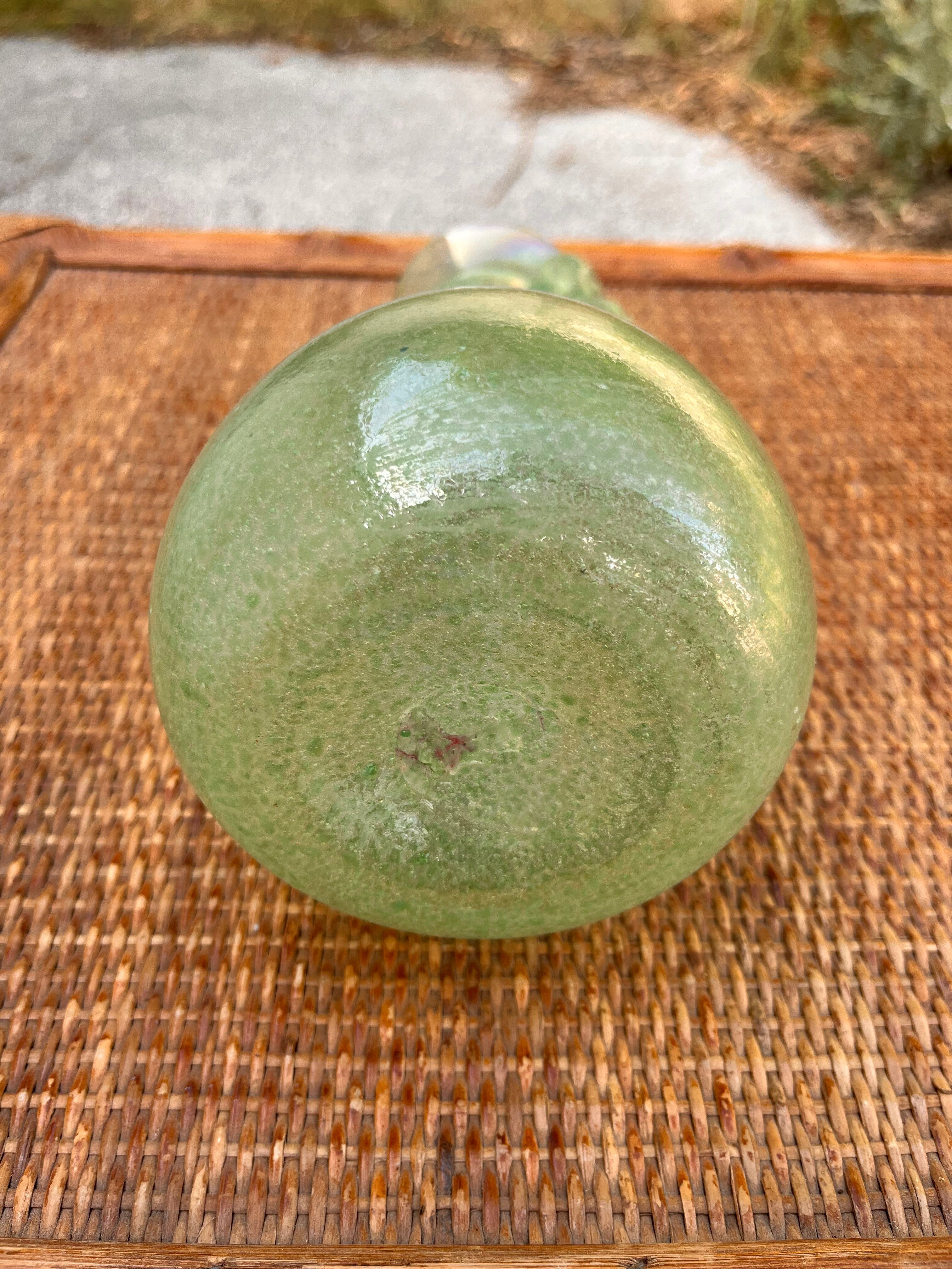 Vase according to the Scavo technique around 1960.