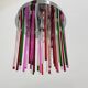 Mid-century design glass ceiling lamp, 1970s