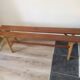 Paire de bancs vintage