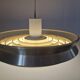 Midcentury Pendant UFO in style of Jo Hammerborg, Denmark, 1970s