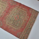 Oushak Vintage Handmade Runner Rug  sku 2131