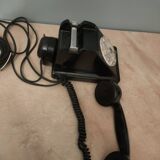 Black bakelite telephone, 1950s