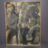 Tableau huile sur toile orientaliste