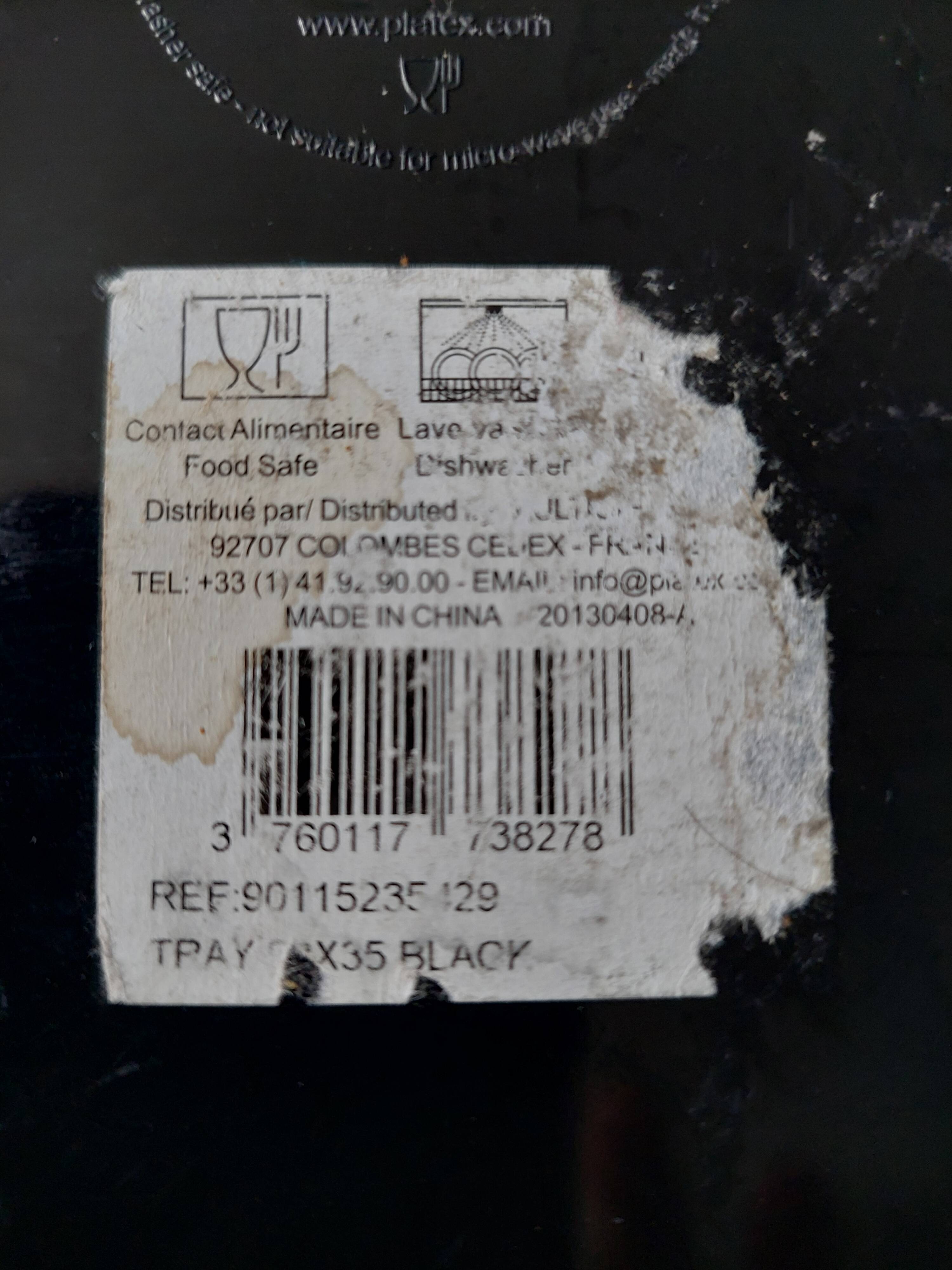 Platex tray melamine collection