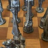 lead chess pieces