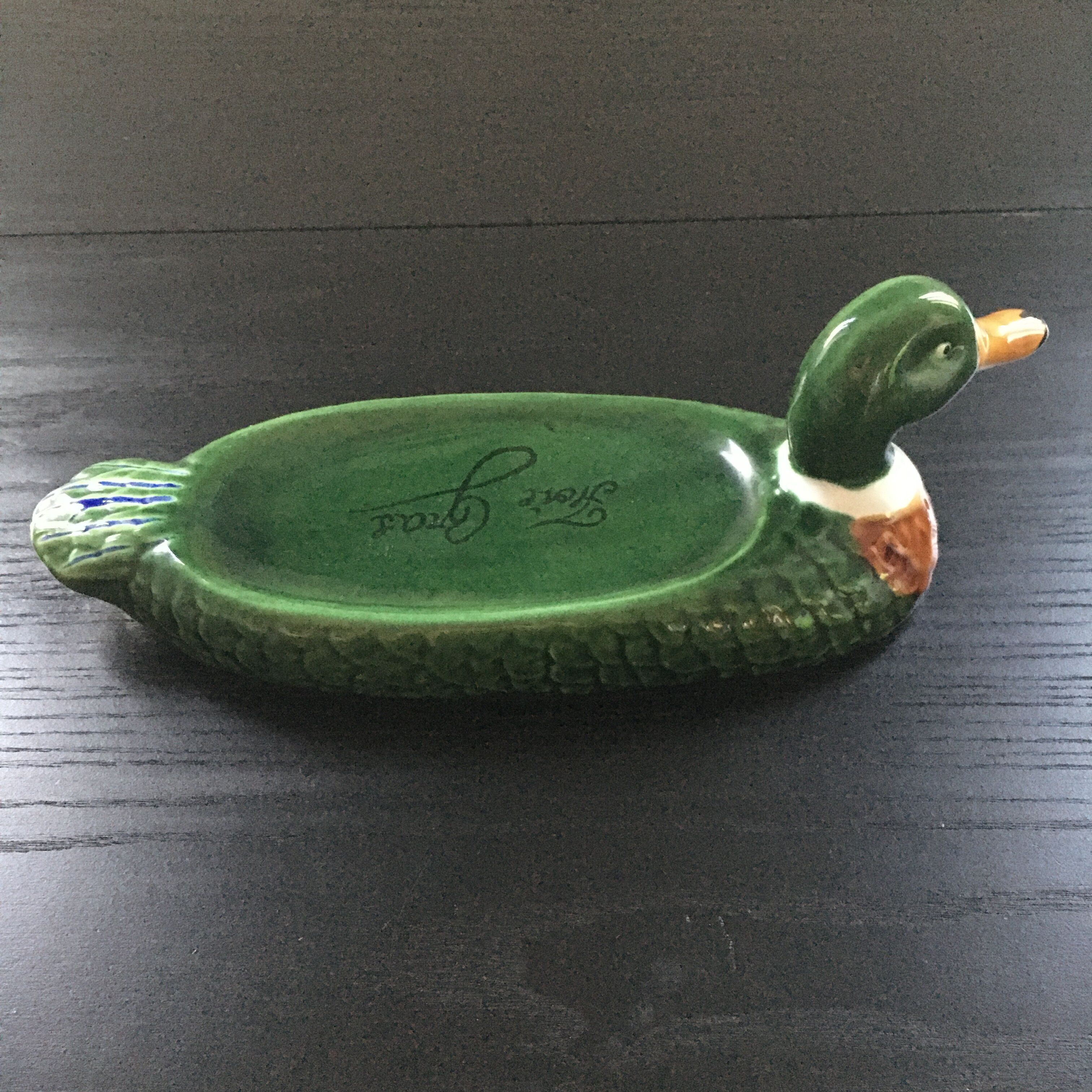 Duck barbotine dish