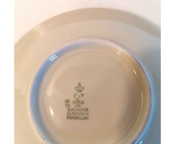 Bavaria elfenbein porcelain tea cup, 1940-50 | Selency