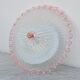 Charming Italian pink Murano glass ceiling fixture, Murano, 1970
