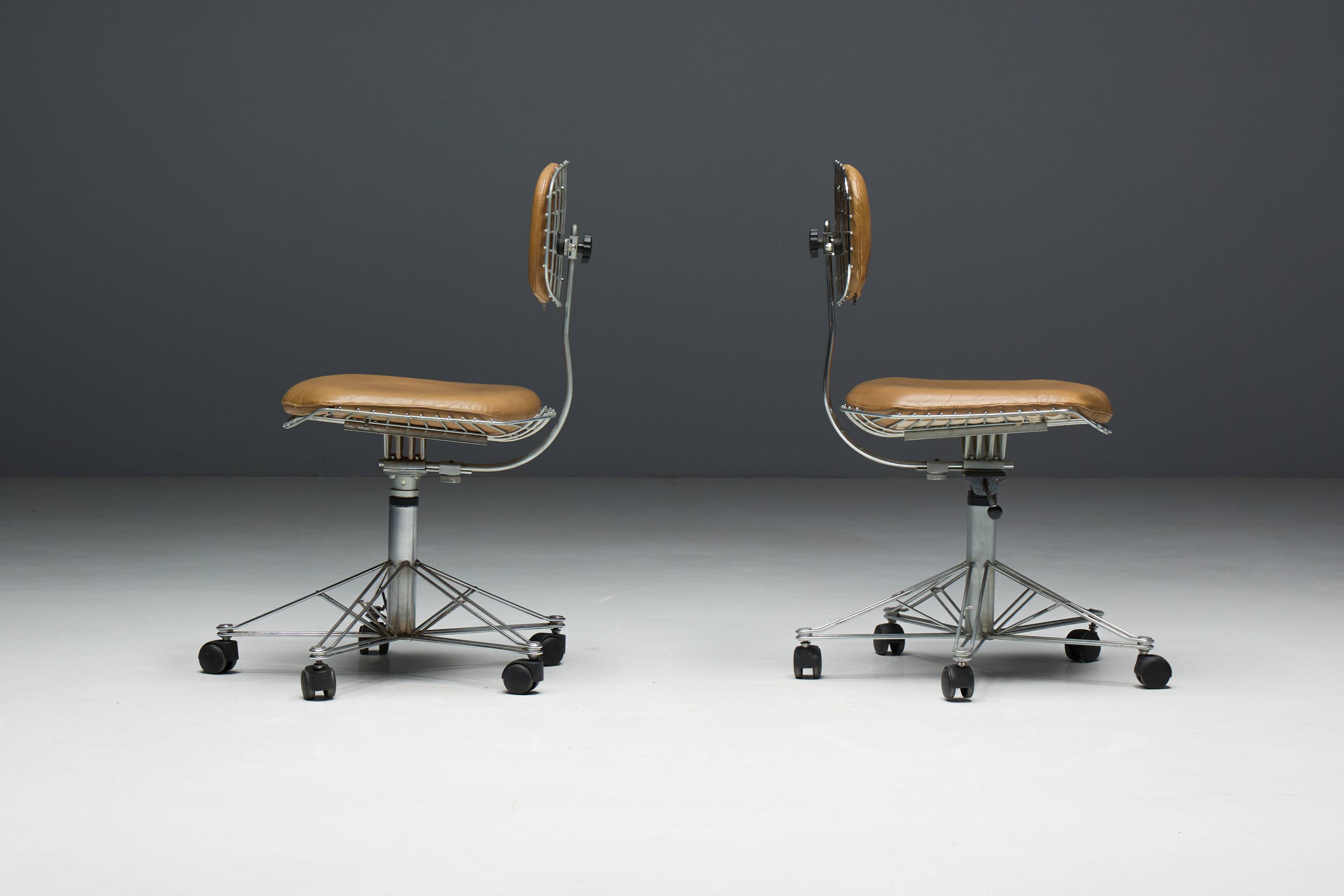 Beaubourg Office Chair by Michel Cadestin & Georges Laurent, France, 1970s