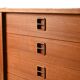 Buffet scandinave en teck avec tiroirs des années 1960
