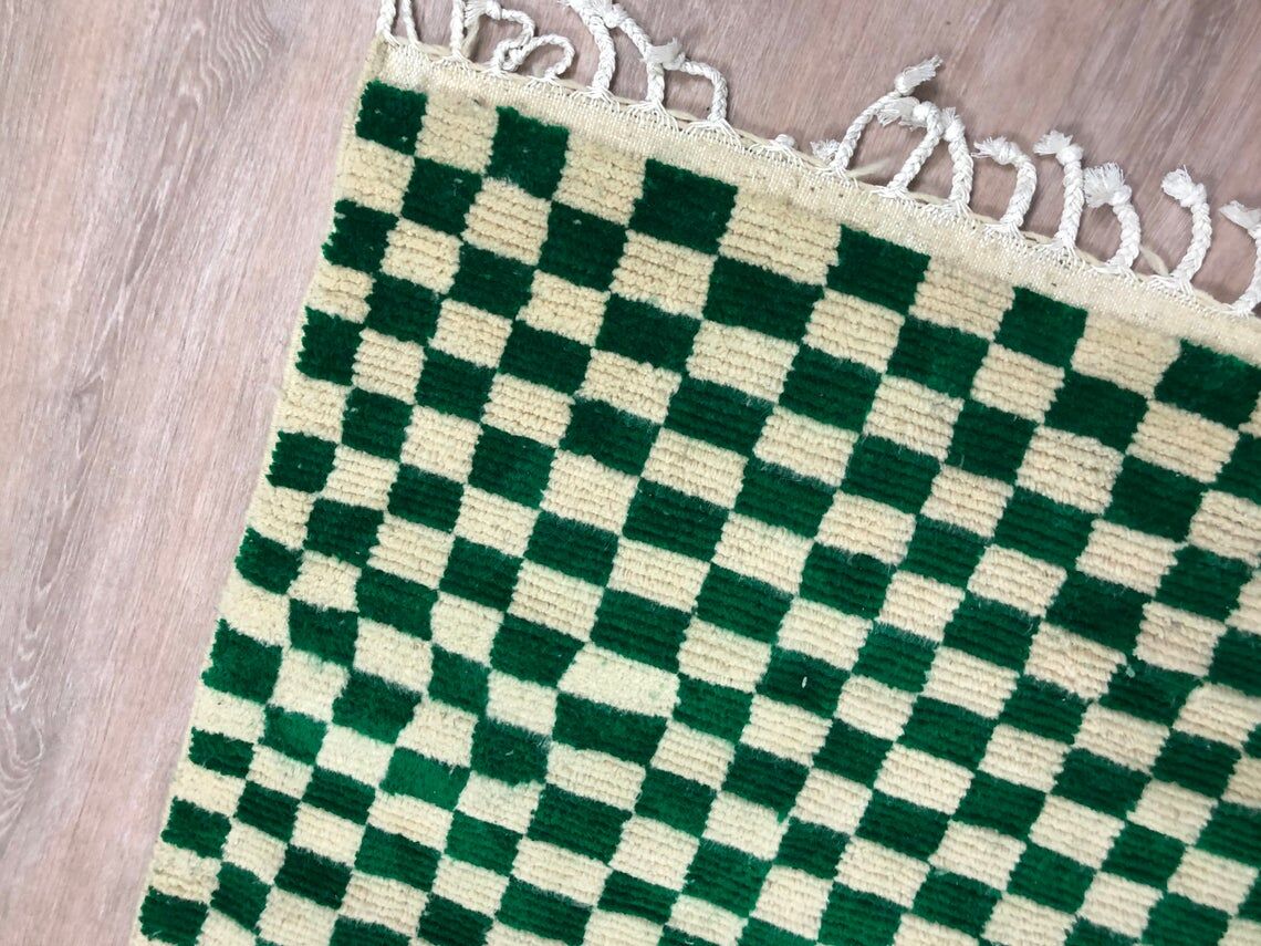 Moroccan Checkered runner roars 150x200cm