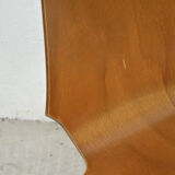 Series of 8 compass foot chairs