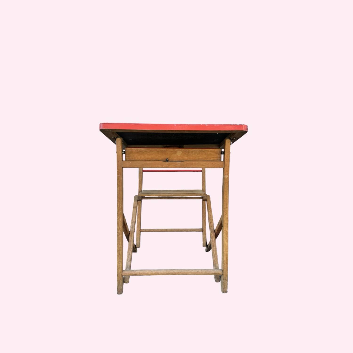 Plideal folding school desk, 1960s