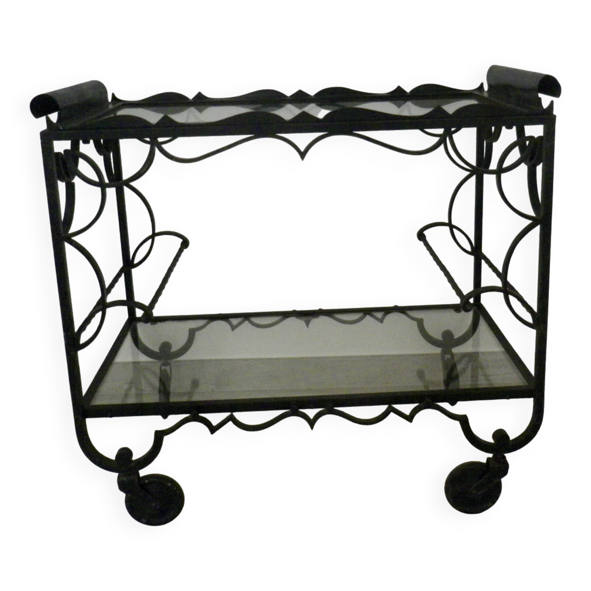 Vintage serving trolley from the 1930s-1940s.