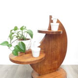 Half moon plant holder