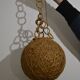 Round suspension in rattan and string