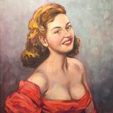 Redhead woman