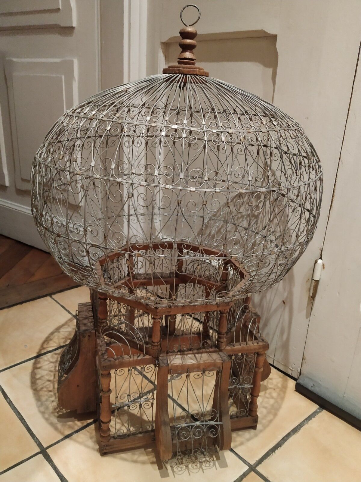 XXL wooden cage