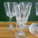 6 stemmed digestive glasses in very good condition