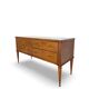Une commode italienne vintage de style moderne du milieu du siècle