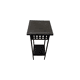 Art Deco Black Metal Plant Stand, 1930/40s