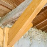 Vintage floor-standing coat rack, circa 1970s