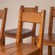 Chairs in solid elm