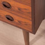 Commode en palissandre avec quatre tiroirs design Hvidt & Mølgaard