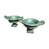 Pair of cast iron sinks