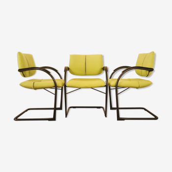 Set of 3 chairs Vitra 1990