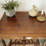 Table d'appoint, console style Louis XIII en noyer