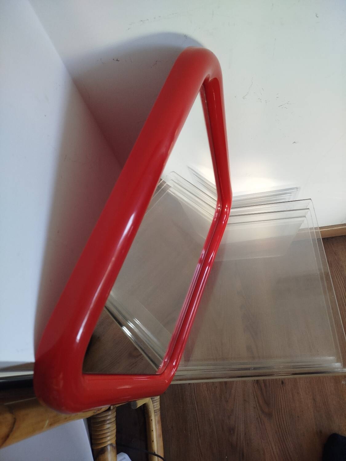 Italian design mirror by Giorgina Castigliani, 1970s