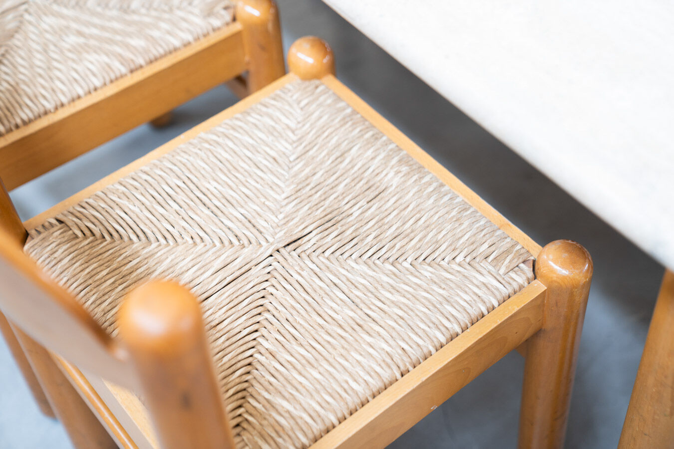 Table vintage Hank Lowenstein Padua et 6 chaises, des années 70